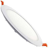 COUSON Empotrable LED Redondo 26W Ultra Fino Techo Ø240mm Placa Extraplana 3640 Lumenes Luz Mulit-color 3CCT 2700K-4000K-5700K