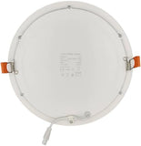 COUSON Empotrable LED Redondo 26W Ultra Fino Techo Ø240mm Placa Extraplana 3640 Lumenes Luz Mulit-color 3CCT 2700K-4000K-5700K