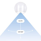 SM-12 Plafon LED con Detector Movimiento 10W Luz Blanca 6000K, IP44