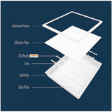Panel LED 50W 595mm x 595mm LED Emportrable OSRAM Chips