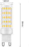 COUSON Bombilla LED G9 5W,9W AC/DC 230V