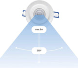 SM-008 Detector Sensor de Movimiento de Techo empotrable 360 grado