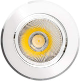COUSON Foco LED Empotrable Techo 20W Redondo  Redondo Ángulo Rotable 30°
