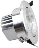 COUSON Foco LED Empotrable Techo 10W Redondo  Redondo Ángulo Rotable 30°