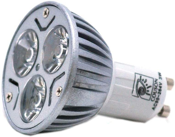 Bombilla LED GU10 3W Foco Luz Blanco Frío 
