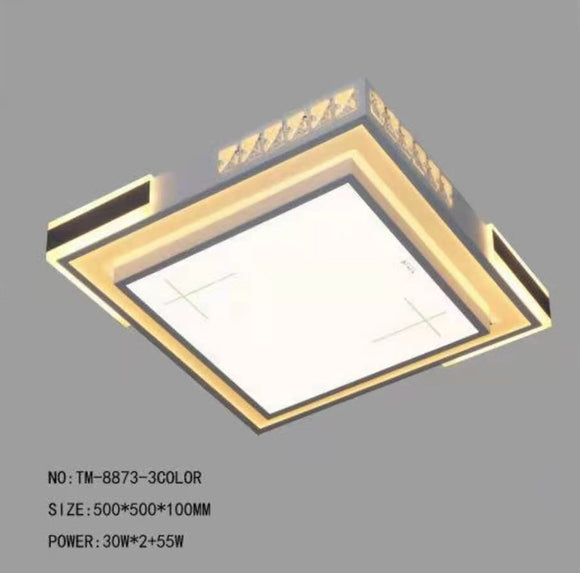 TM-8873 Lampara de Techo  30W x2 +55w-Control de Voz Inteligente